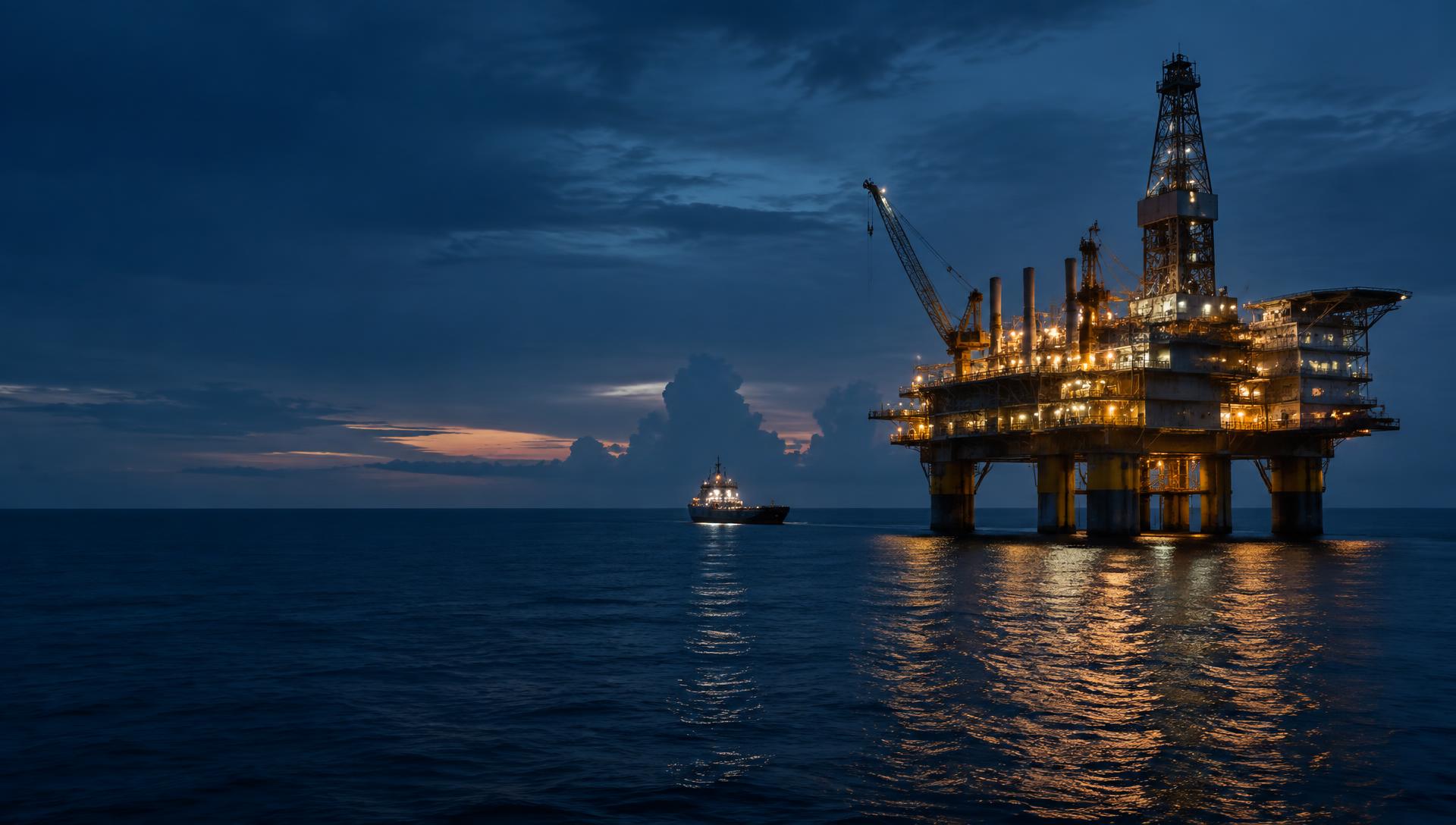 Offshore energy infrastructure at sea